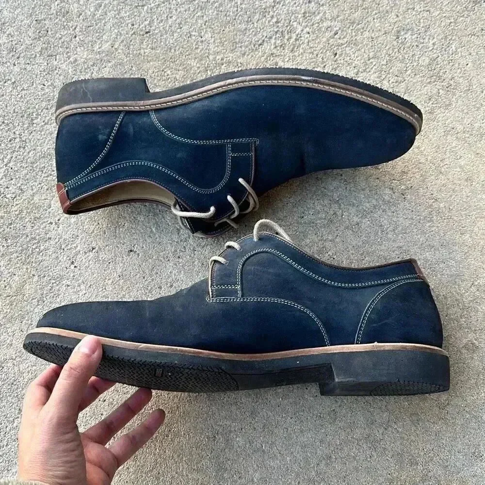 Johnston & Murphy Sheepskin Lace-Up Shoes Men’s Size 13